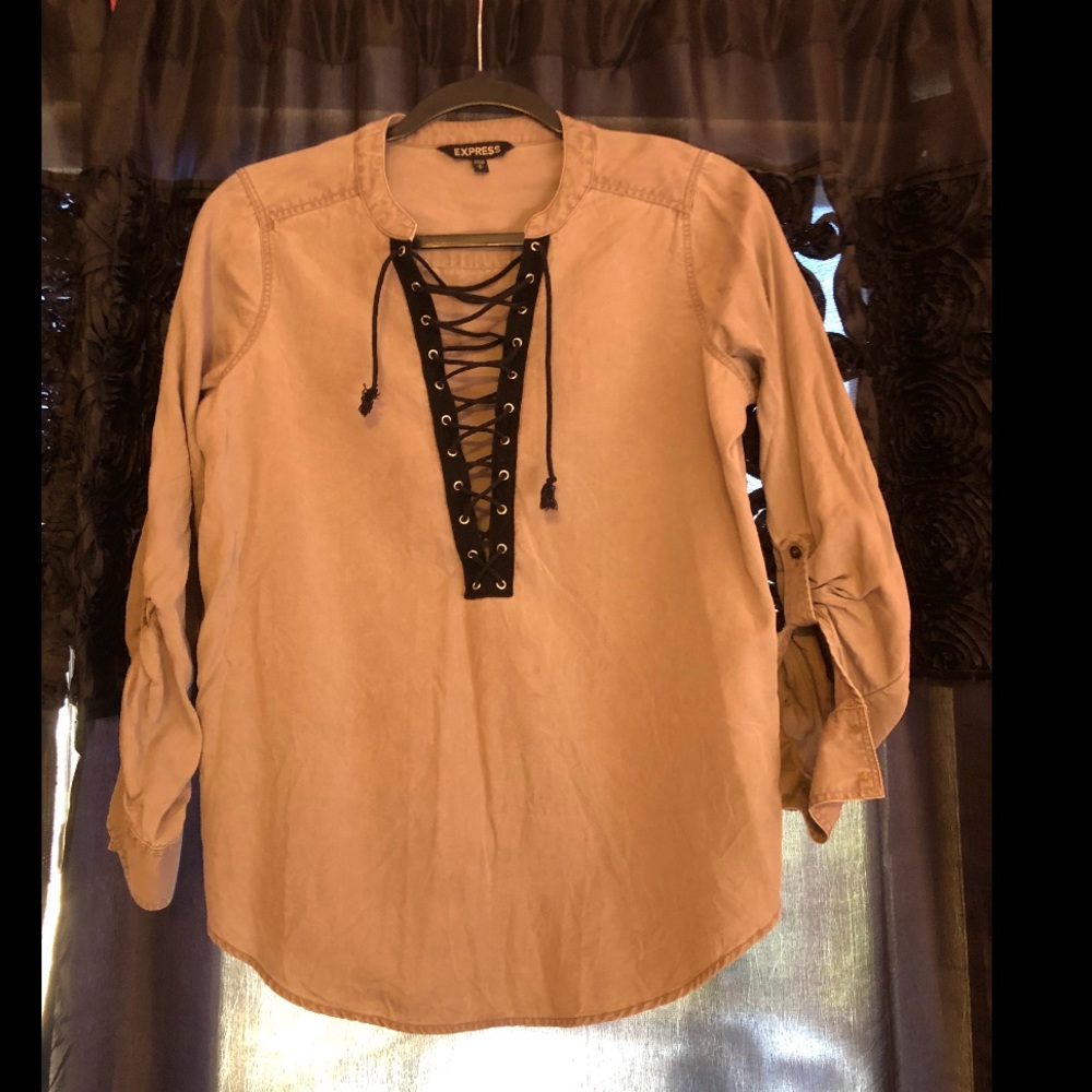 Express Lace Up Shirt